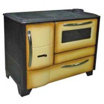 Soba bucatarie cu lemne 50 BK,  7Kw, volum incalzit 155 mÂ³